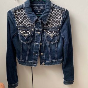Miss Me Jean Jacket - Like New !